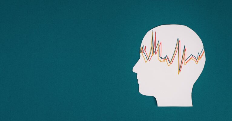 Illustration showing the brain concentrating to process unclear speech